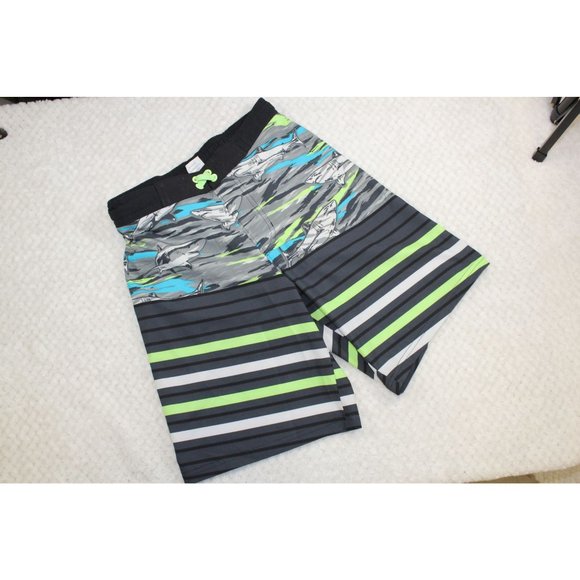 Wonder Nation / (Size	10-12) /	Shark Bathing Suit - Picture 2 of 12